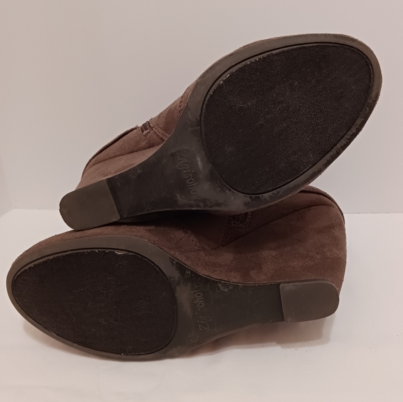 🔥 Zigi Soho Kris Hidden Wedge Brown Booties size 8 - Picture 6 of 6